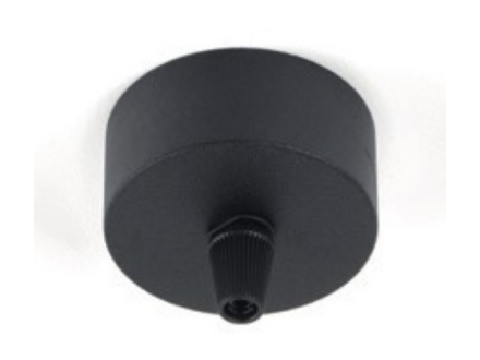 Exterus Mounting connecting box Ø 60mm white texture