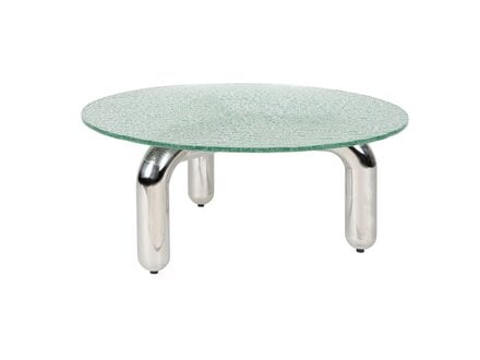 Dutchbone Marly salontafel Glas/chroom