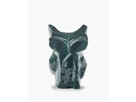 Serax Owl vase L dark green After Midnight