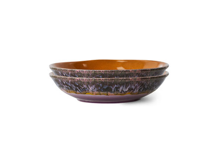 HK living 70s ceramics: curry bowls, daybreak ( set of 2 )