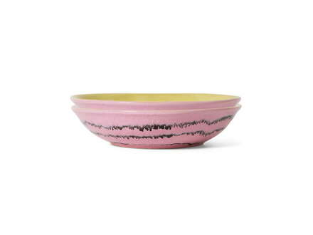 HK living 70s ceramics: curry bowls, bubble ( set of 2 )
