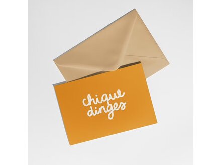 Dujojo Wenskaart - Chique dinges