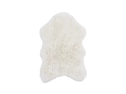 Lorena Canals Wasbaar wollen vloerkleed Woolly – Sheep White 75-110cm