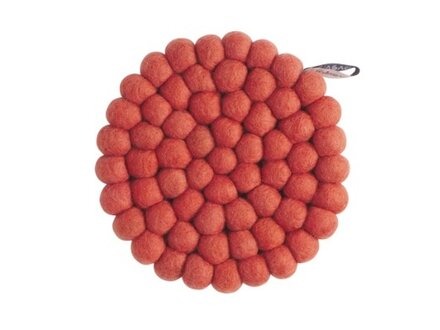 Aveva Onderzetter, round, Terracotta ø17cm