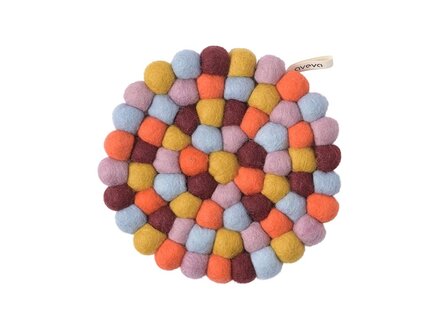 Aveva Onderzetter, round, festive ø17cm