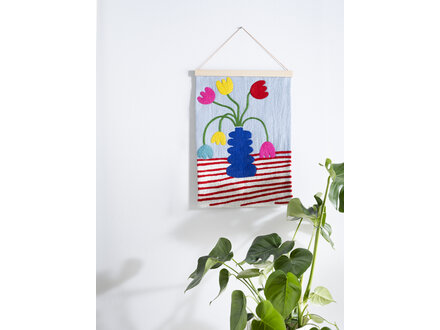 Aveva POSTER, blue vase 50x75