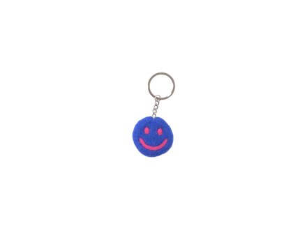 Aveva Sleutelhanger, Smiley, Electric-blue