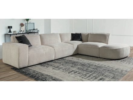 woondesign zetels Zetel Billy ribstof light beige