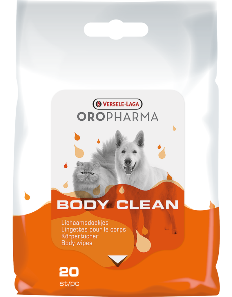 Versele - Laga: Oropharma Body Clean Doekjes 20 stuks/pak