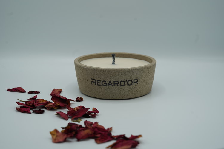 REGARD’OR® Handgemaakt Keramische kaars - Medium - Outdoor