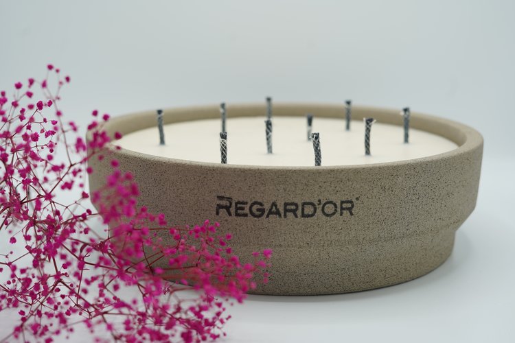 REGARD’OR® Handgemaakt Keramische kaars - XL - Outdoor