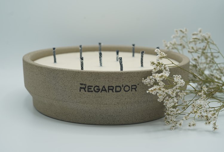 REGARD’OR® Handgemaakt Keramische kaars - XL - Outdoor