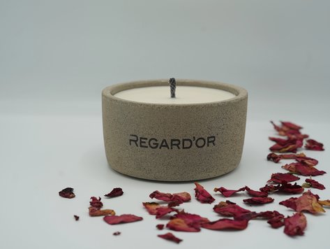 REGARD’OR® Outdoor - Keramische kaars - Medium upgrade