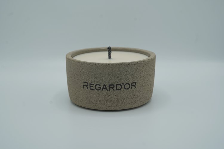 REGARD’OR® Handgemaakt Keramische kaars - Medium upgrade - Outdoor
