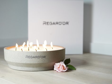 REGARD’OR® Indoor - Keramische kaars - XL