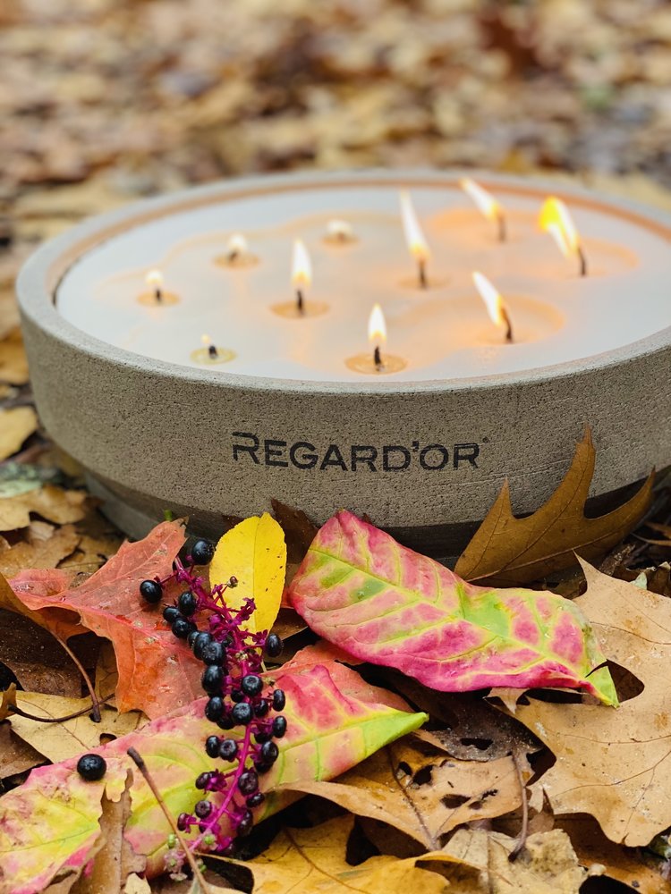 REGARD’OR® Handmade ceramic candle - XL outdoor
