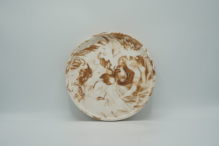 REGARD’OR® Plate - Marble-Look