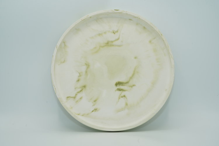 REGARD’OR® Assiette - Aspect Marbre