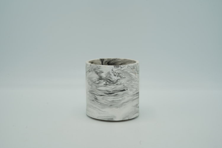 REGARD’OR® HANDMADE RUSTIC & MARBLE-LOOK FLOWERPOTS