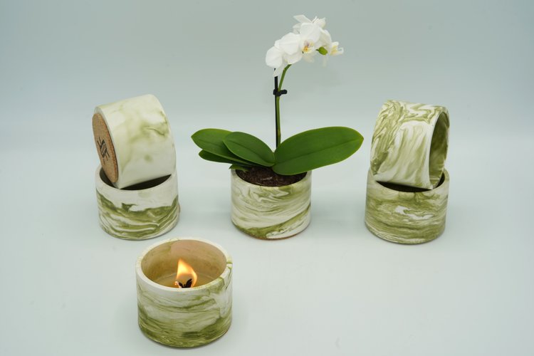 REGARD’OR® Bougies artisanales - Petites