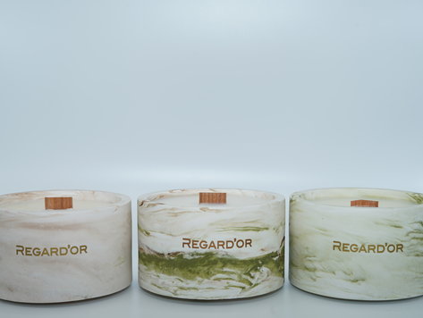 REGARD’OR® Handgemaakte Kaarsen  - Large