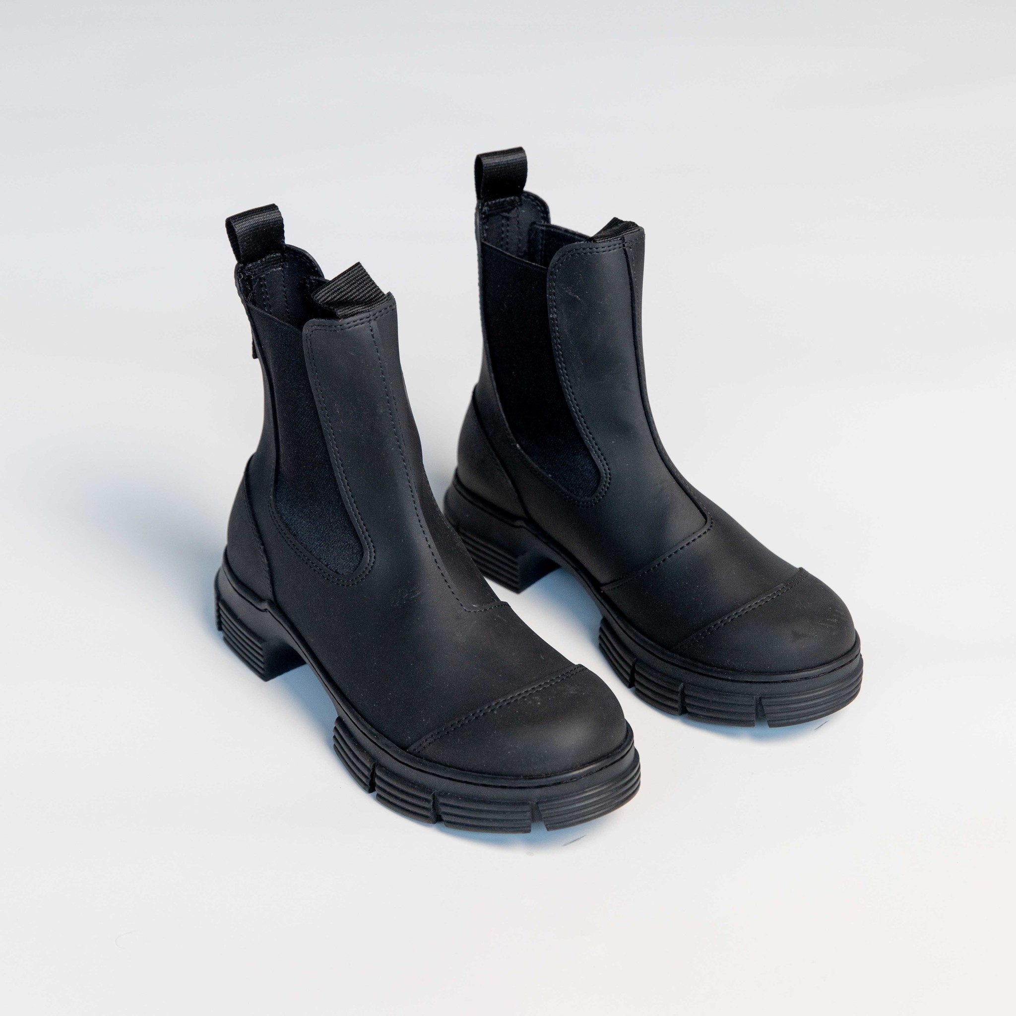 GANNI RECYCLED RUBBER CITY BOOT
