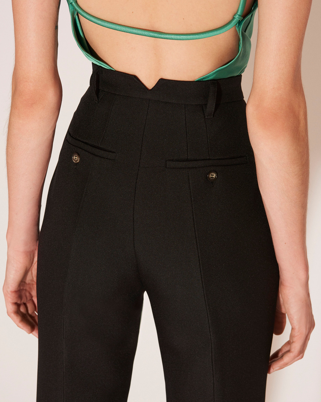 NANUSHKA JULIET DOUBLE SUITING STRAIGHT 