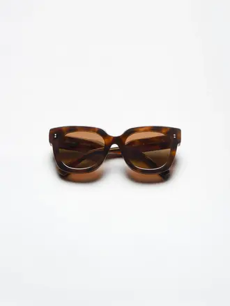 CHIMI Sunglasses 'Rectangular Bold' Transparent