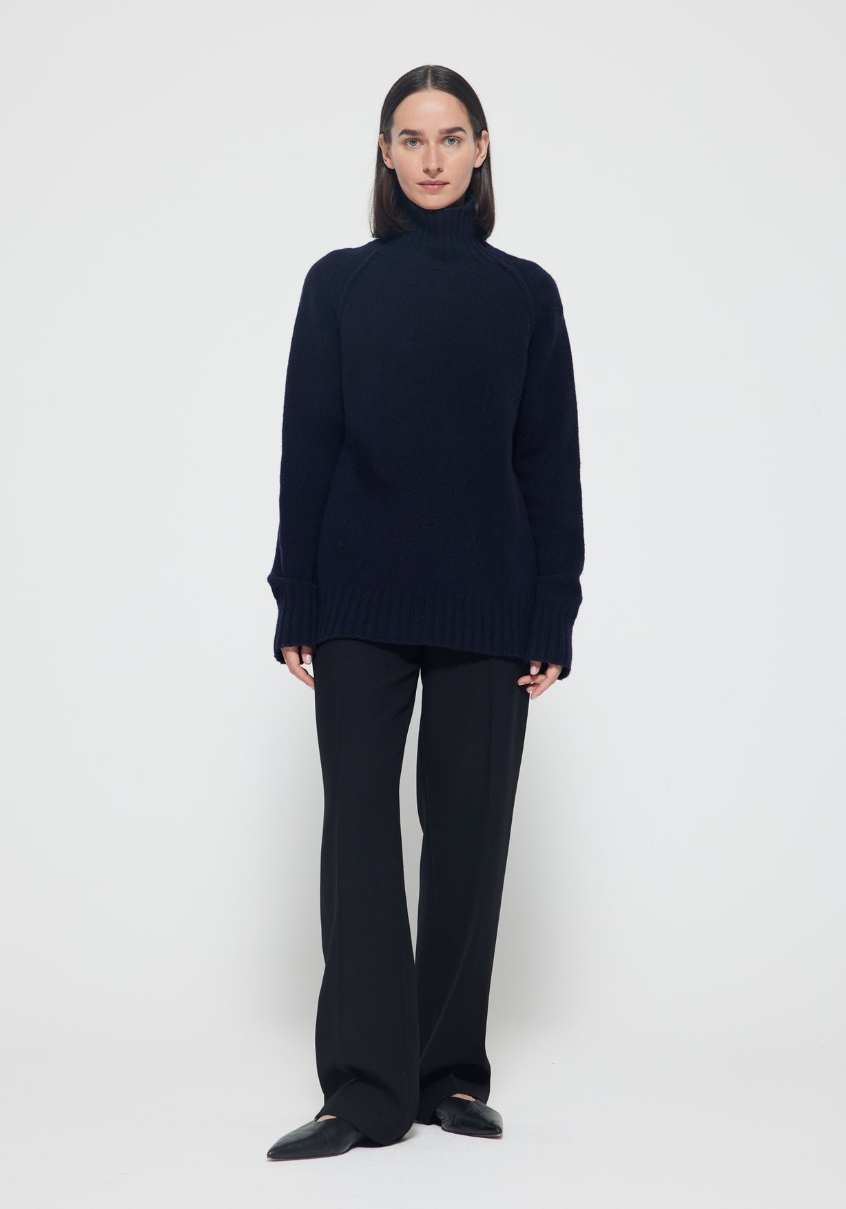 Wool Cashmere Sweater - ROHE, Luxury Designer Fashion