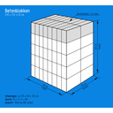 Betonblokken 49,5x11,2x25cm (2e keus)