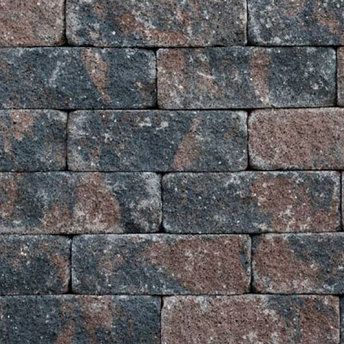Kijlstra Splitrock Hoekstuk Trommel 11x13x29 cm - Bruin/Zwart - Kijlstra