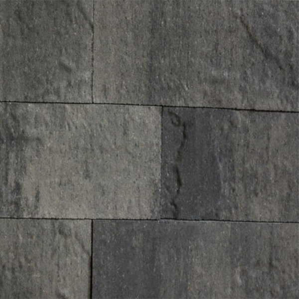 Kijlstra Pallatico Muurblock Reliëf 15x15x60 cm - Nero/Grey - Kijlstra