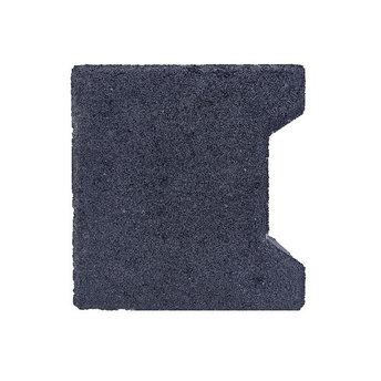 Kijlstra H-Verbandsteen Begin/Eind 20x16,5x8 cm - Antraciet - Kijlstra