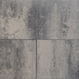 Patio Square 60x30x5 cm - Nero/Grey - Kijlstra