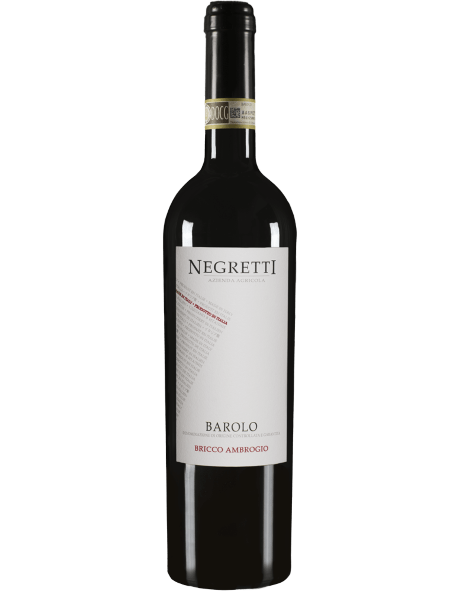 Negretti Negretti Barolo Bricco Ambrogio 2014