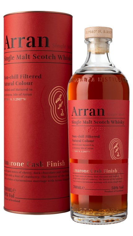 Arran Amarone Cask Finish シングルモルトウイスキー Arran Amarone Cask - Biltstraat Wijn & Whisky