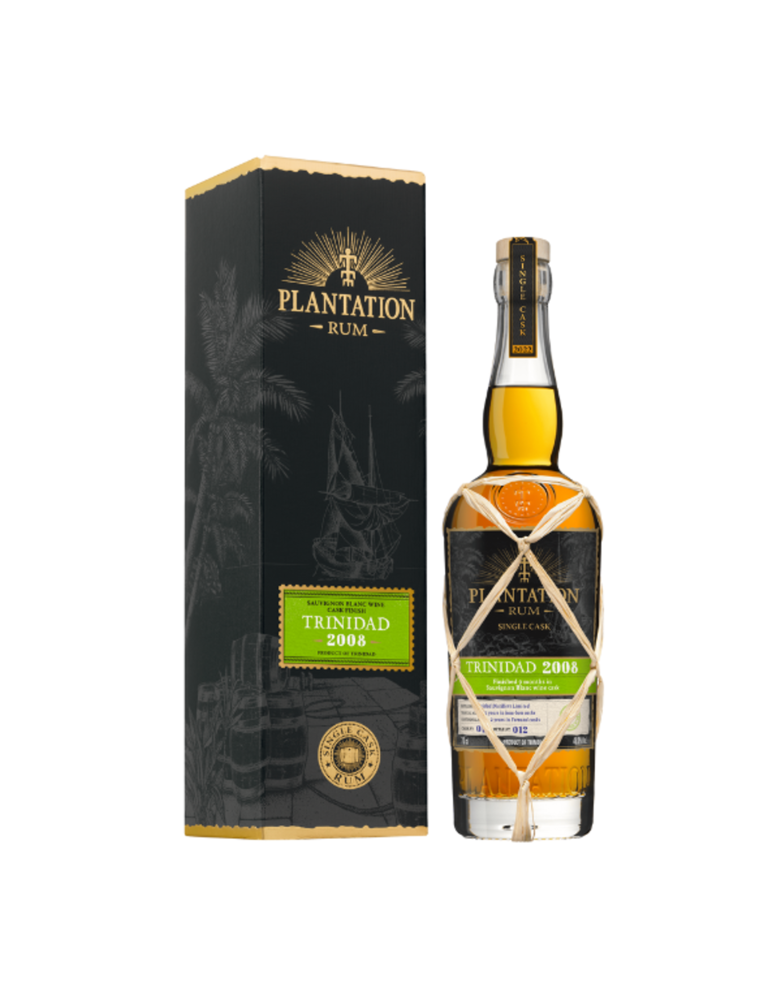 Plantation Plantation Single Cask 2022 'Trinidad 2008 Sauvignon Blanc Wine Cask Finish'
