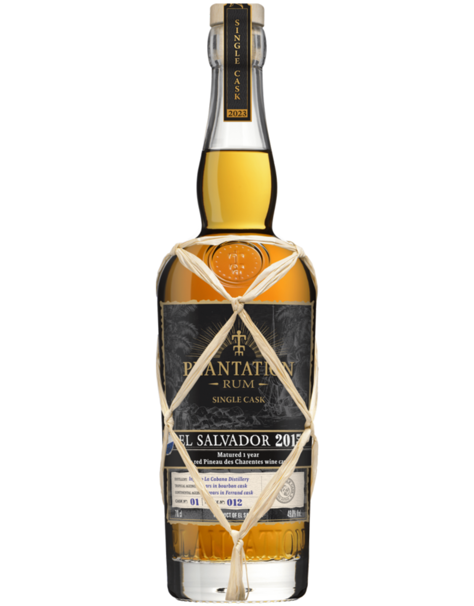 Planteray Planteray Single Cask 2023 'El Salvador 2015 Red Pineau Des Charentes Finish' (Plantation)