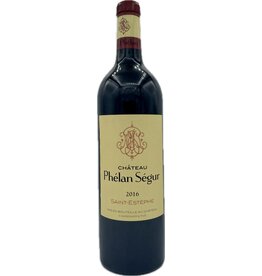 Chateau Phelan Segur Chateau Phelan Segur Saint Estephe 2016