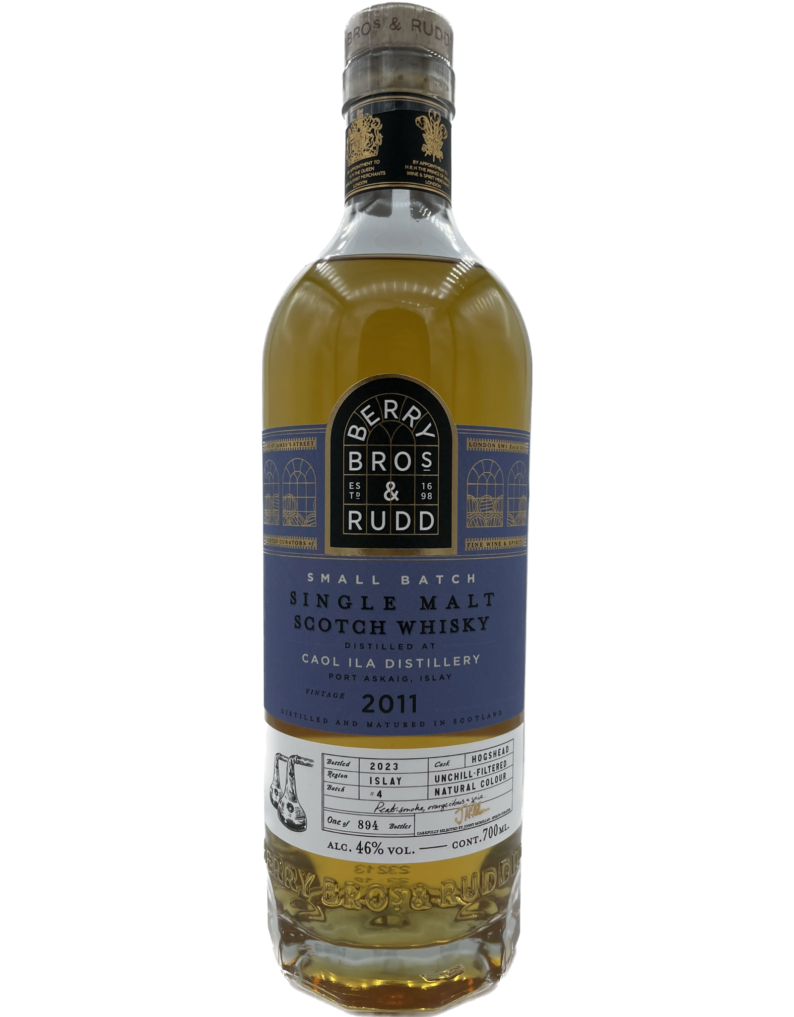 Berry Bros & Rudd Berry Bros & Rudd Caol Ila 2011 Moscatel Cask 312217