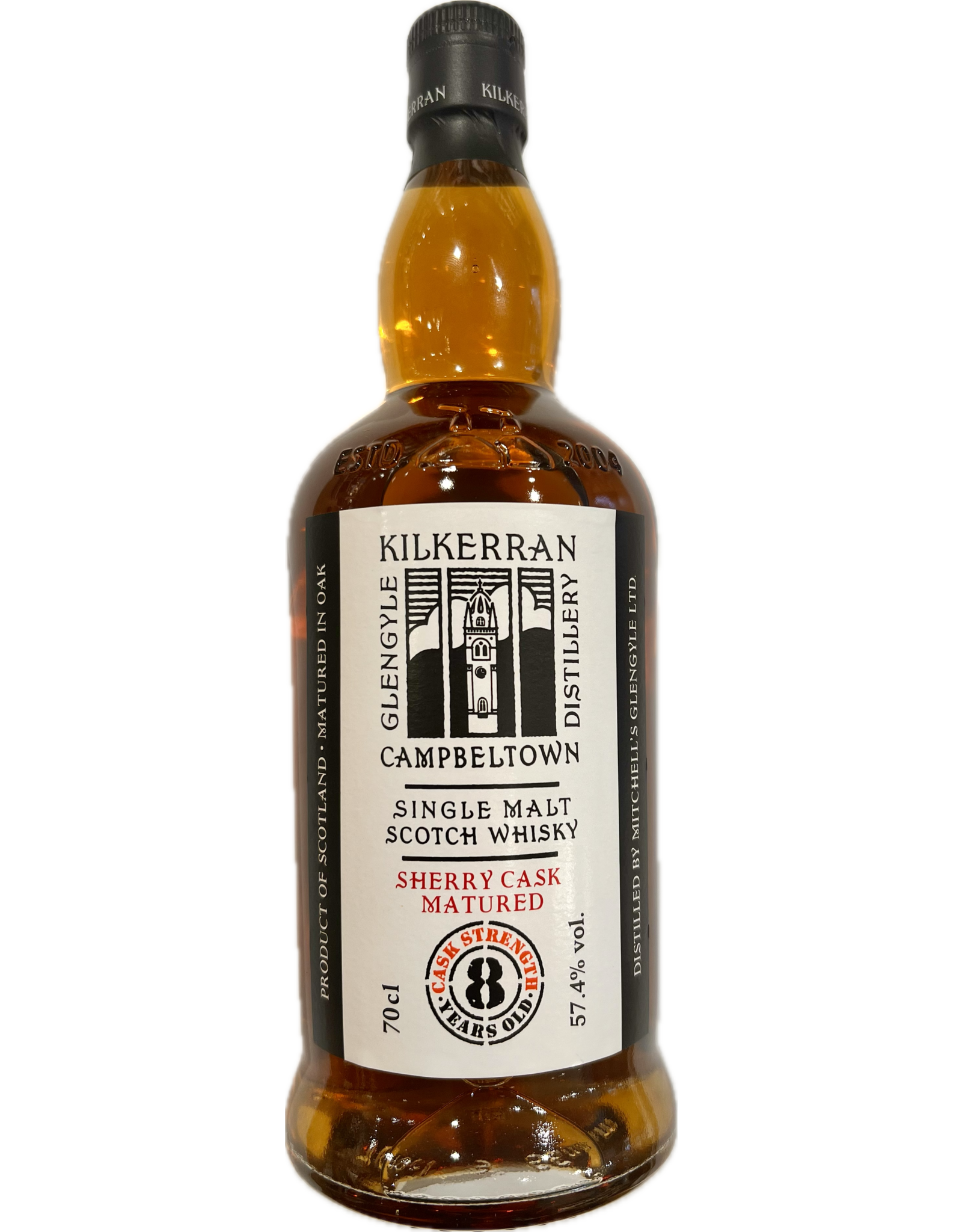 Kilkerran Kilkerran 8 Years Bourbon Cask Strength 57,7%