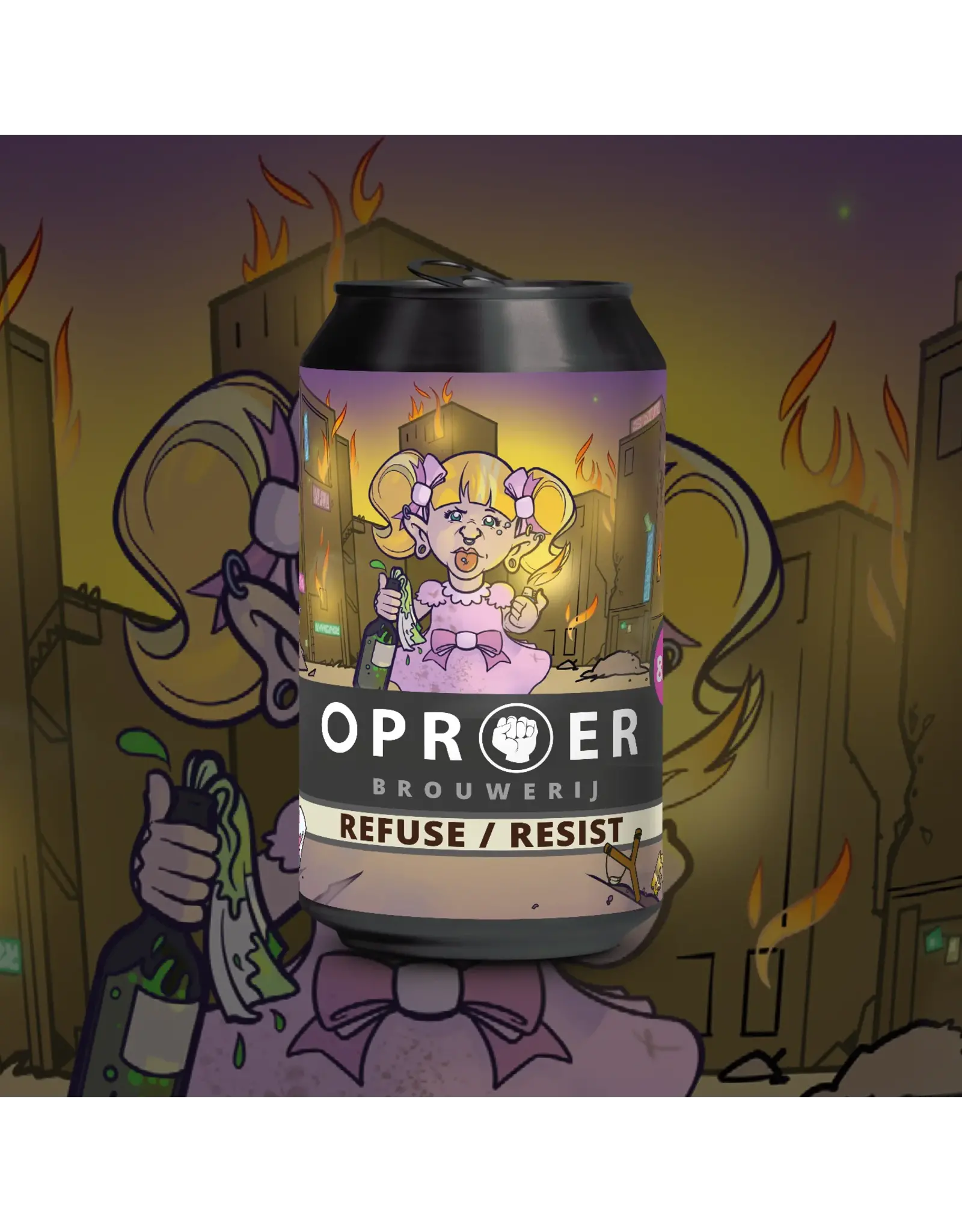 Brouwerij Oproer Brouwerij Oproer Refuse/Resist (glutenvrij)