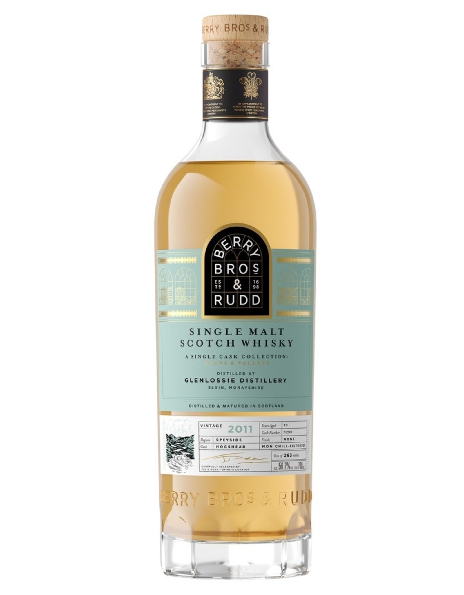 Glenlossie Berry Bros & Rudd Glens & Valleys Glenlossie 2011 Cask 1290