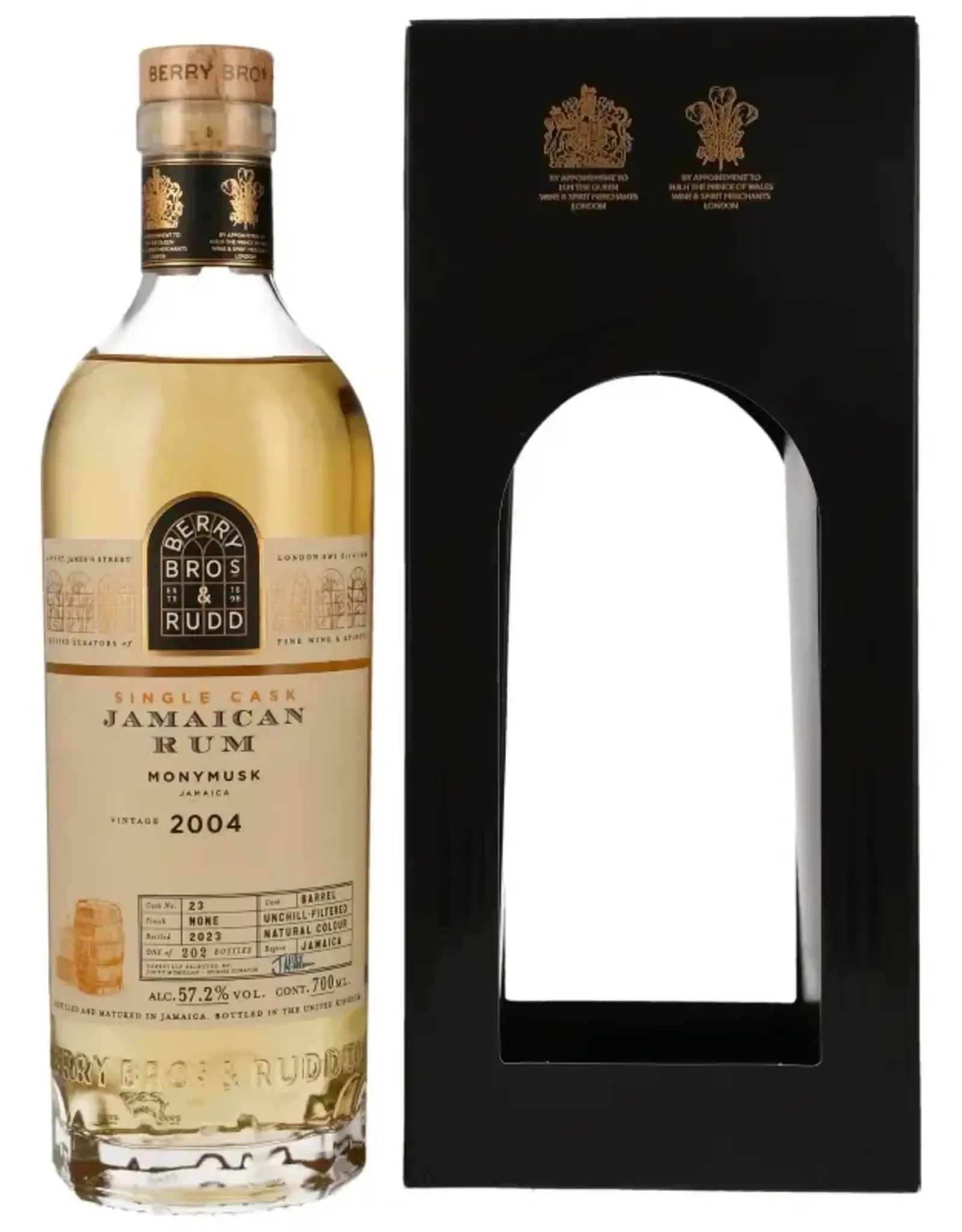 Berry Bros & Rudd Berry Bros & Rudd Monymusk 2004 Cask Jamaican Rum