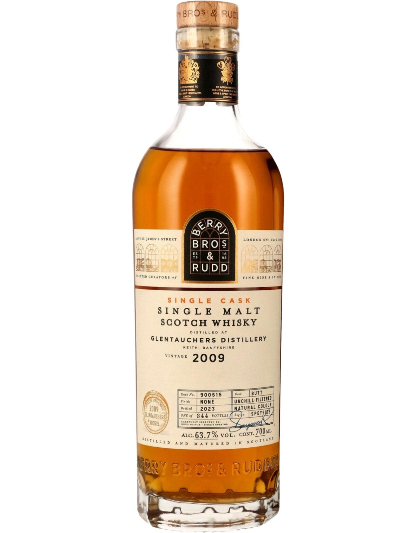 Berry Bros & Rudd Berry Bros & Rudd Glentauchers 2009 Cask 900515