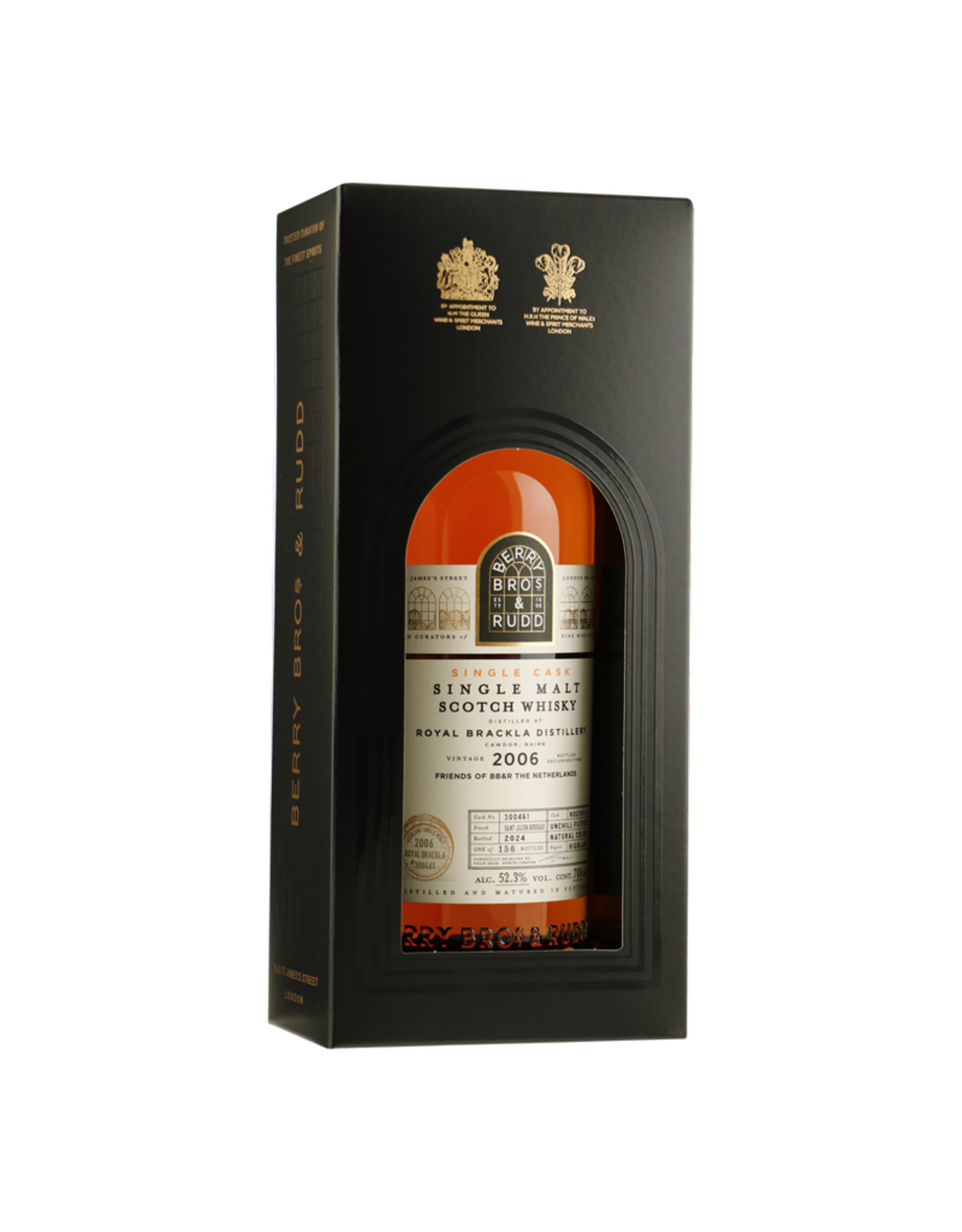 Berry Bros & Rudd Berry Bros & Rudd Royal Brackla 2006 Chateau Beychevelle Saint-Julien Finish Cask 300461 'BBR & Friends special edition'