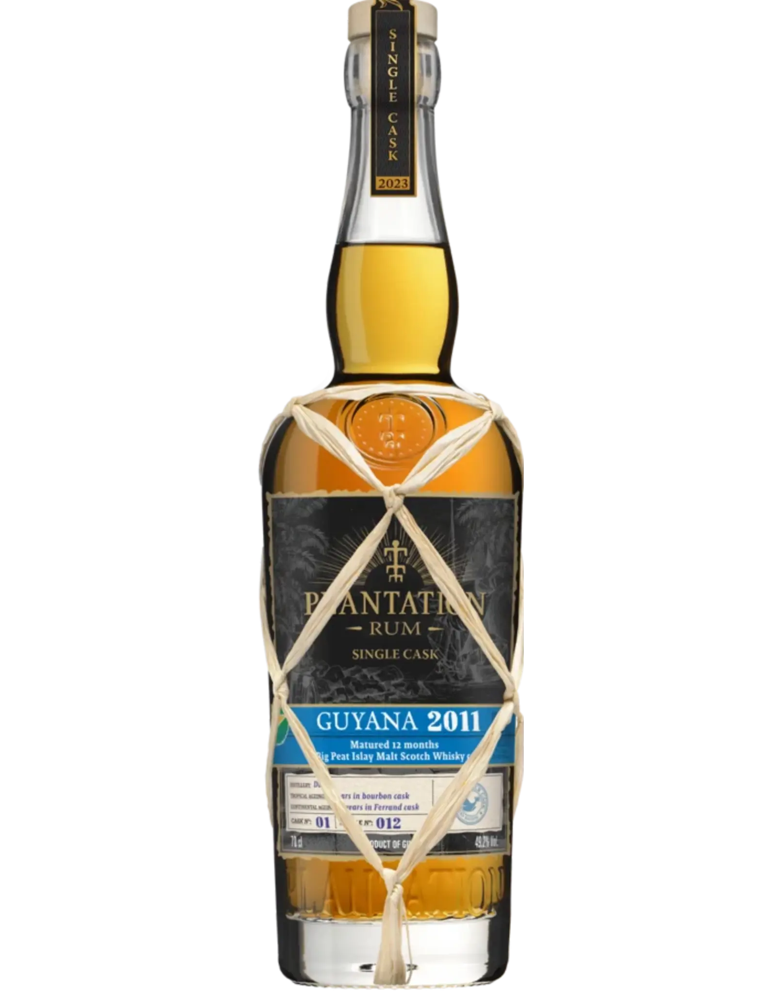 Planteray Planteray Single Cask 2023 'Guyana 2011 Big Peat Finish' (Plantation)