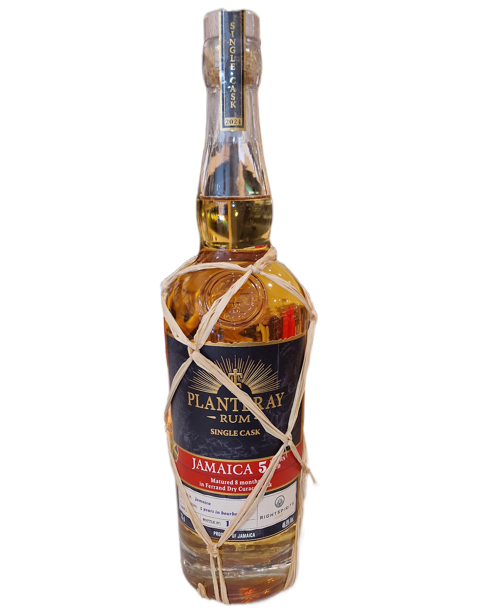 Planteray Planteray Single Cask 2024 'Jamaica 5y Dry Curacao Cask Finish'
