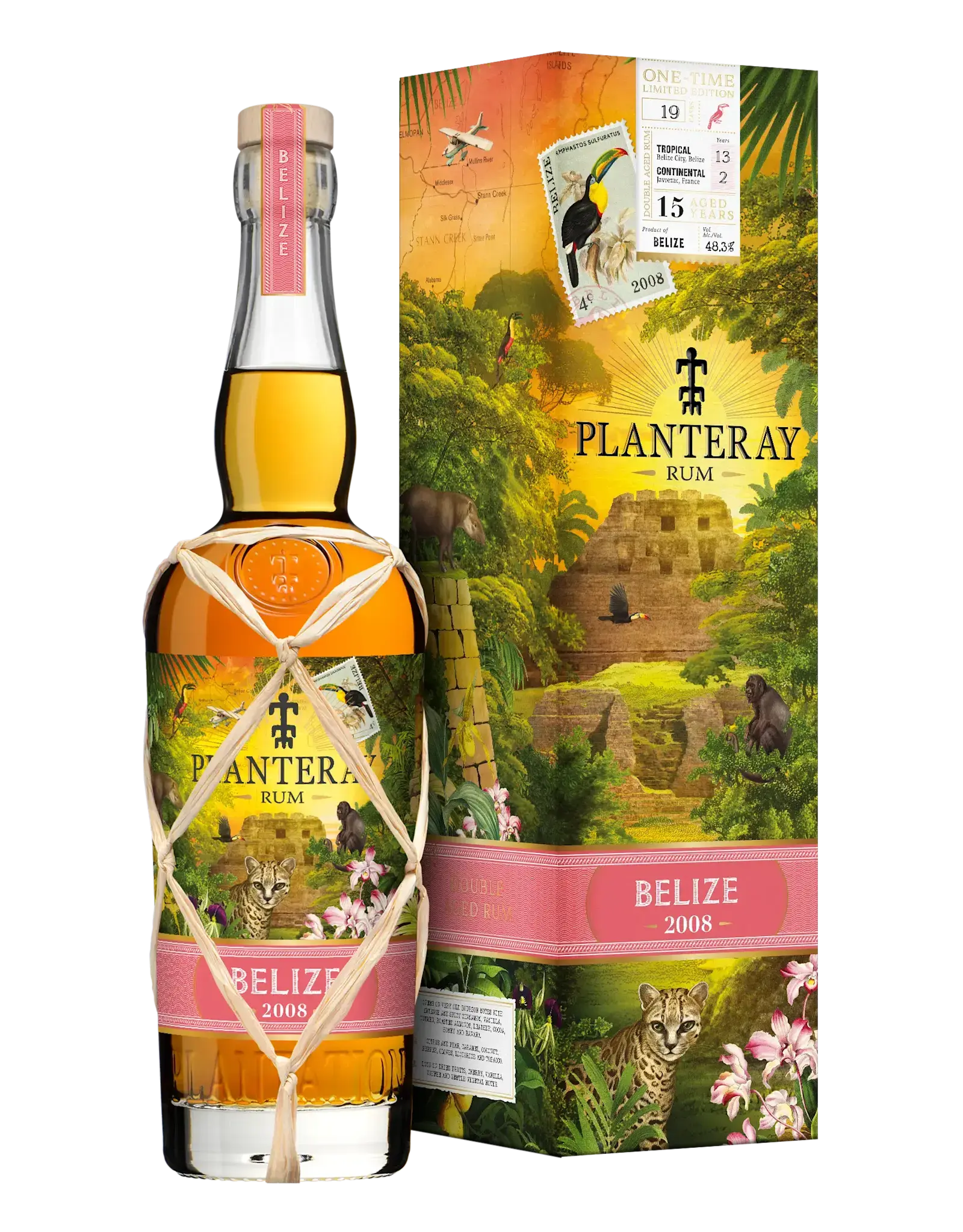 Planteray Planteray Vintage Limited Edition 2023 'Belize 2008'