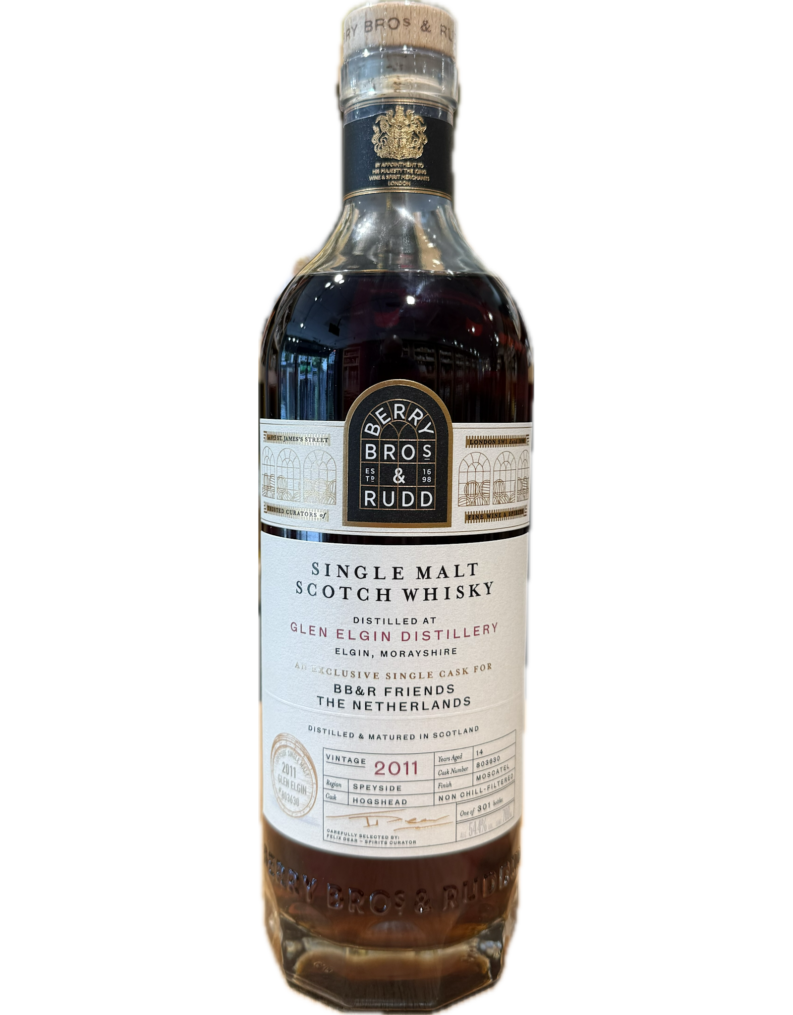 Berry Bros & Rudd Berry Bros & Rudd Glen Elgin Moscatel Cask 2011 'BBR & Friends special edition'